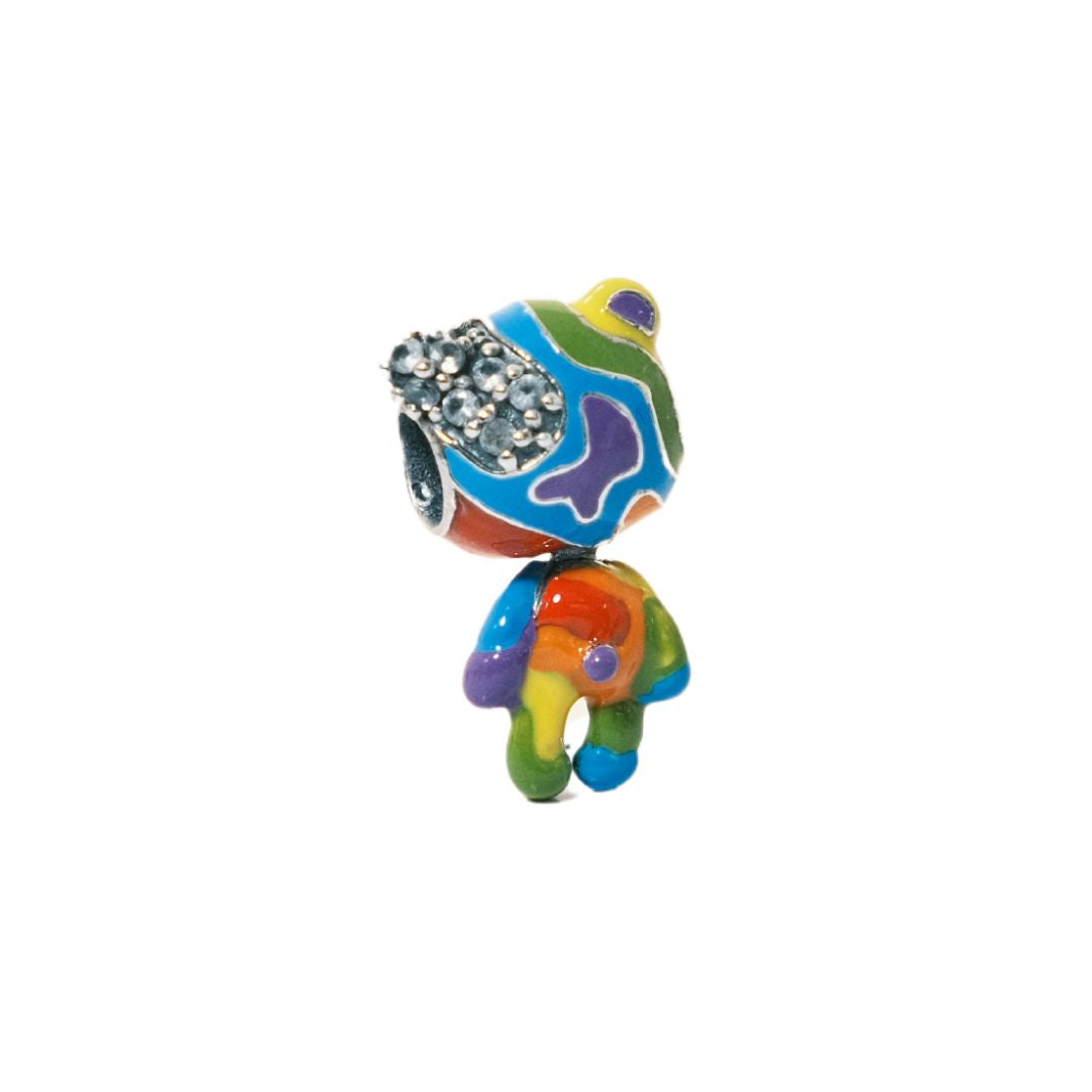 Rainbow Teddy Bead